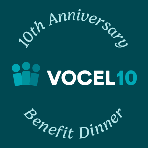 CREATE: VOCEL's 10th Anniversary Benefit Dinner - logo